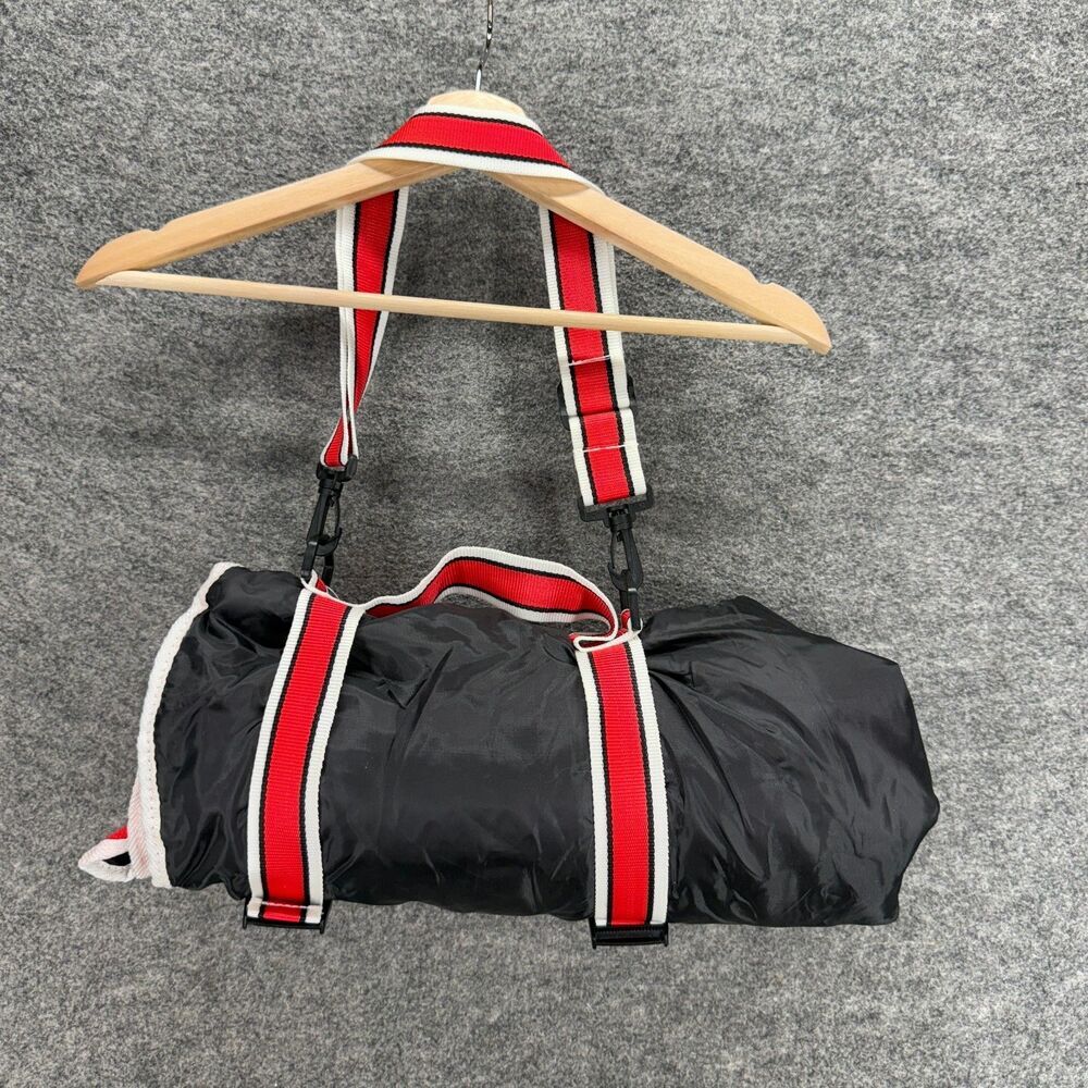 New Toppers Bag Iwa Black 50*60 Fleece Shoulder Strap Sport Travel Corporate